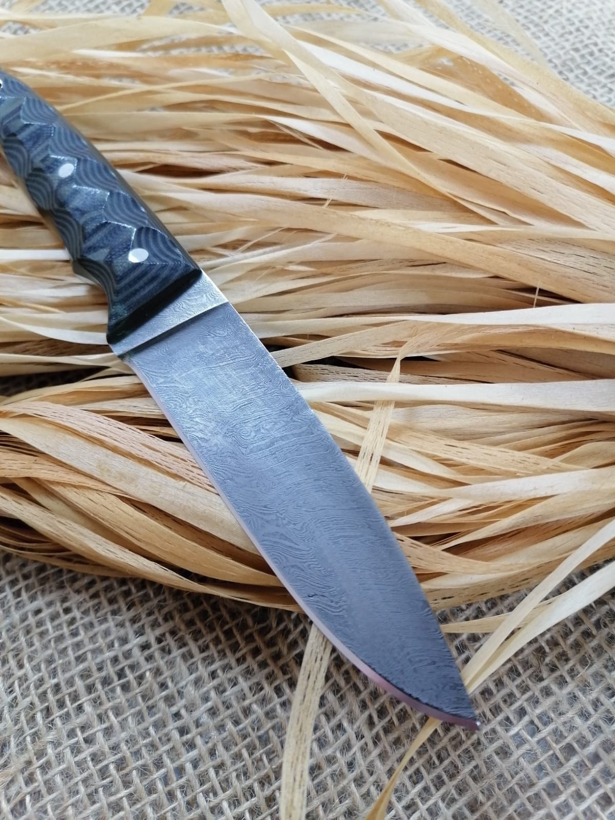 Full Hunting Knife "Needle" of Damascus