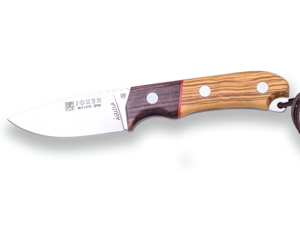 Bushkraft Joker Aguila Knife in Olive Wood