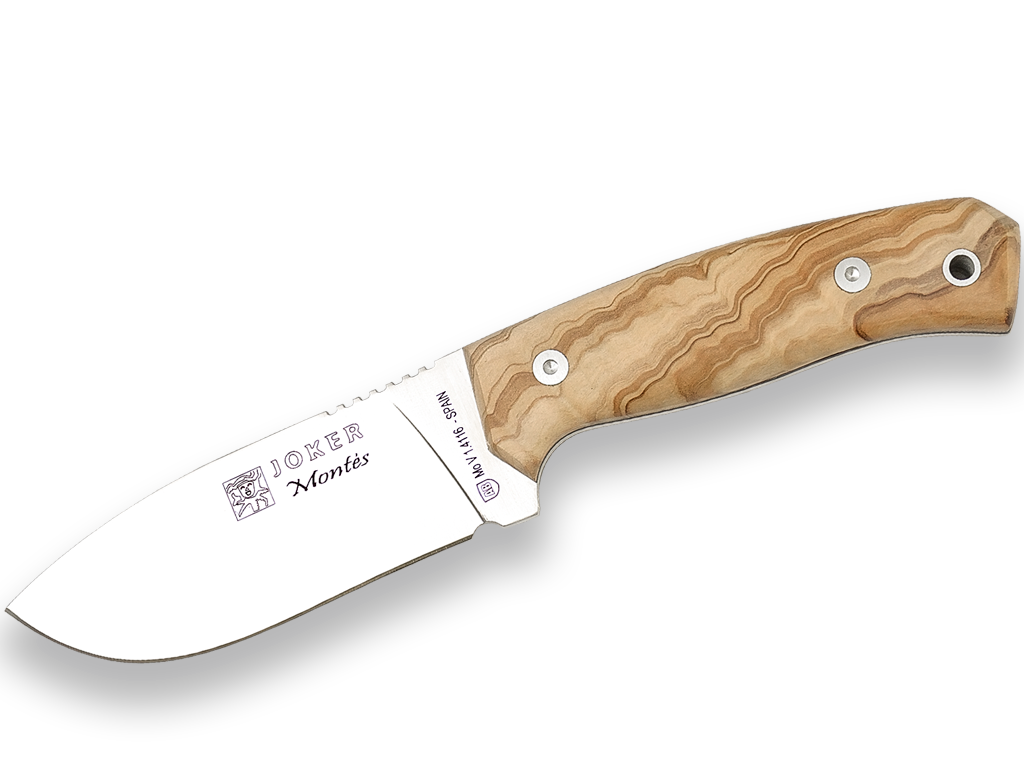 Full Olive Wood Hunting Knife