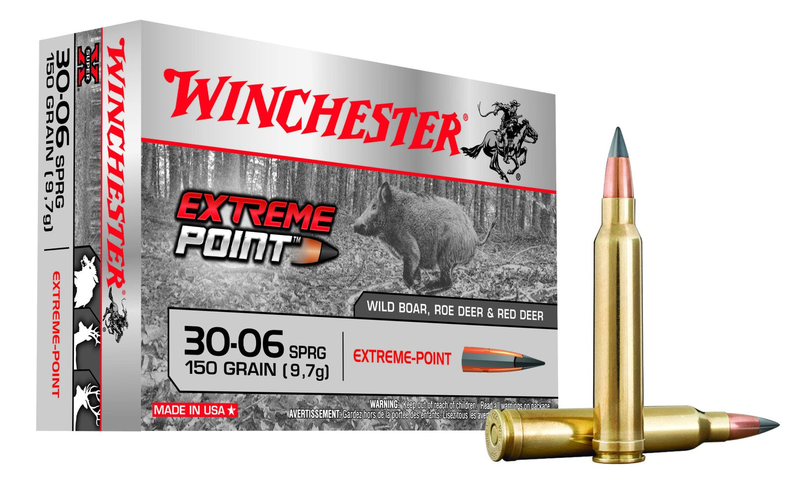 Munición Metálica Winchester Extreme-Point®