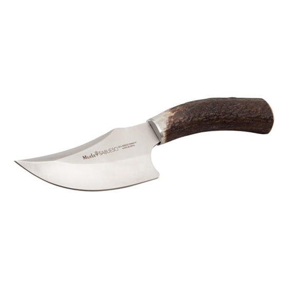 Serf and stainless steel handle handle knife