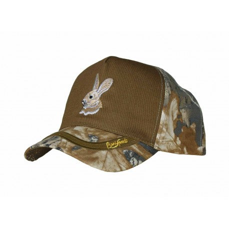 Cap 5 Panels Embroidered Animals Camouflage