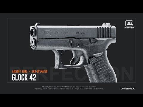GLOCK 42 Gas Compressed Air Pistol