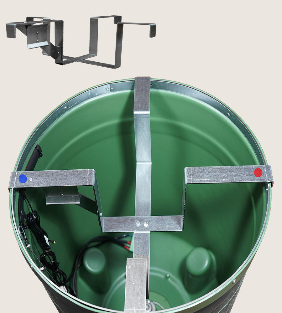 Complete Automatic Game Feeder 125 liter drum with FeedCon