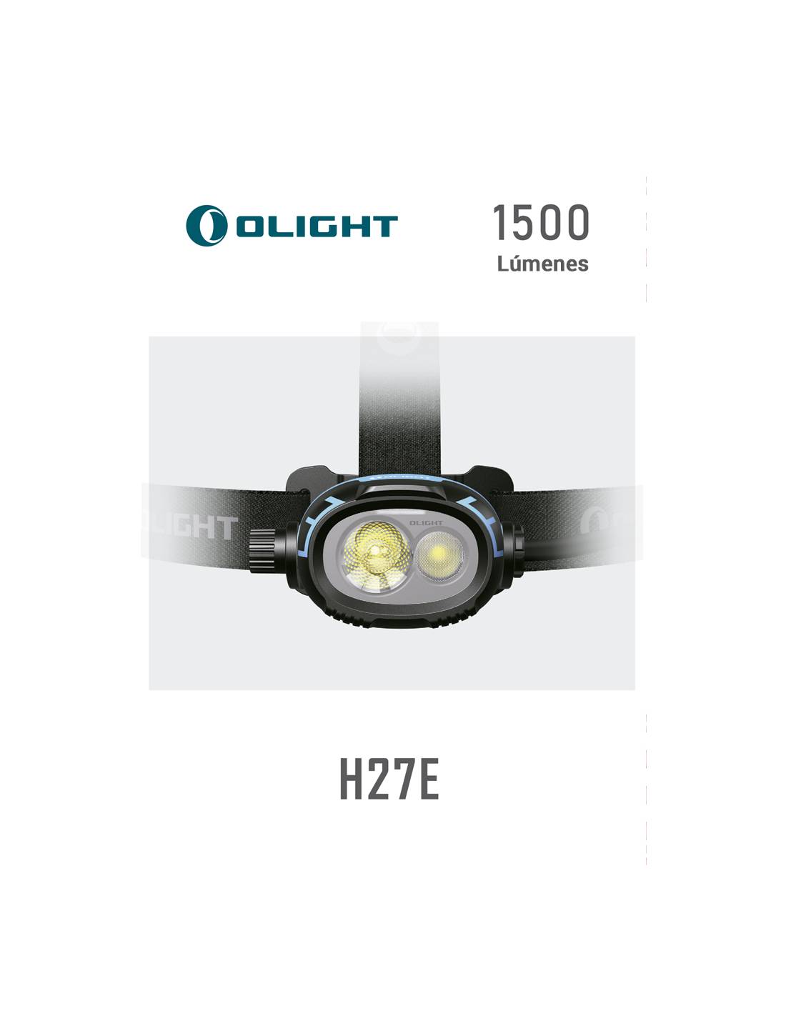 LED Headlight H27E 1500 lum