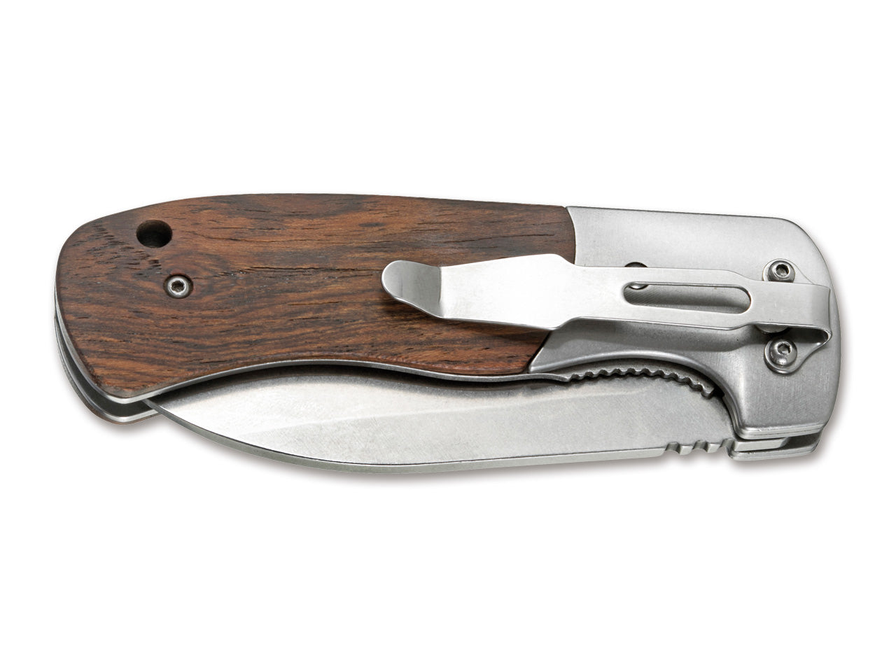 Boker Magnum Wooden Fat Jack knife