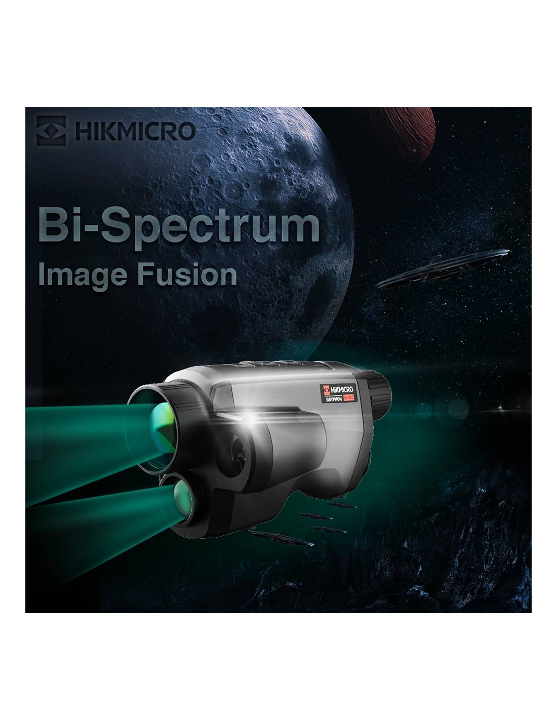 Monocular Térmico Gryphon de Imágen Biespectral Fusión