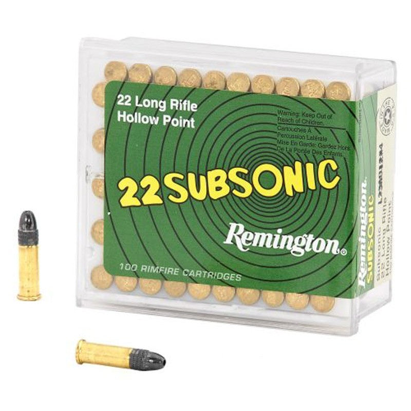 Balas Remington 22 Subsonic