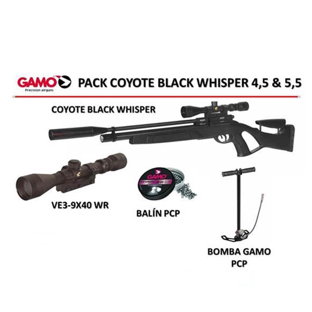 PCP Coyote Black Whisper Carbine Pack