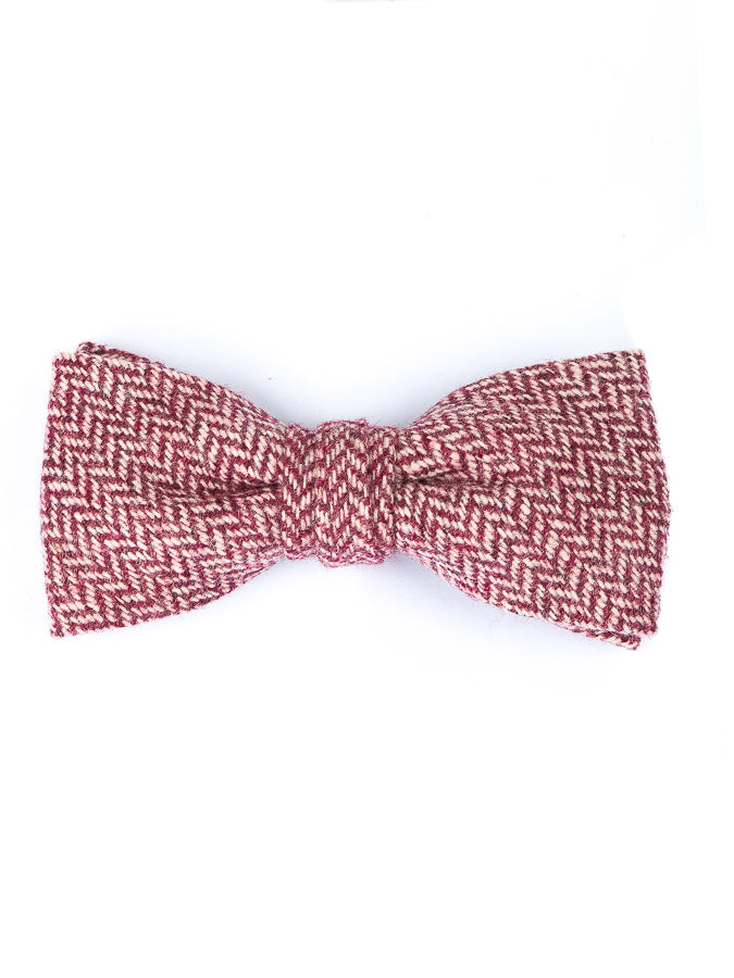 Tweed bow tie